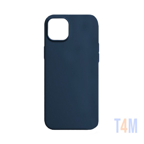 Capa de Silicone para Apple iPhone 13 Mini Azul Escuro